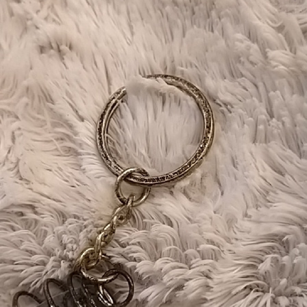 Wire Wrapped Stone Keychain - Picture 4 of 5